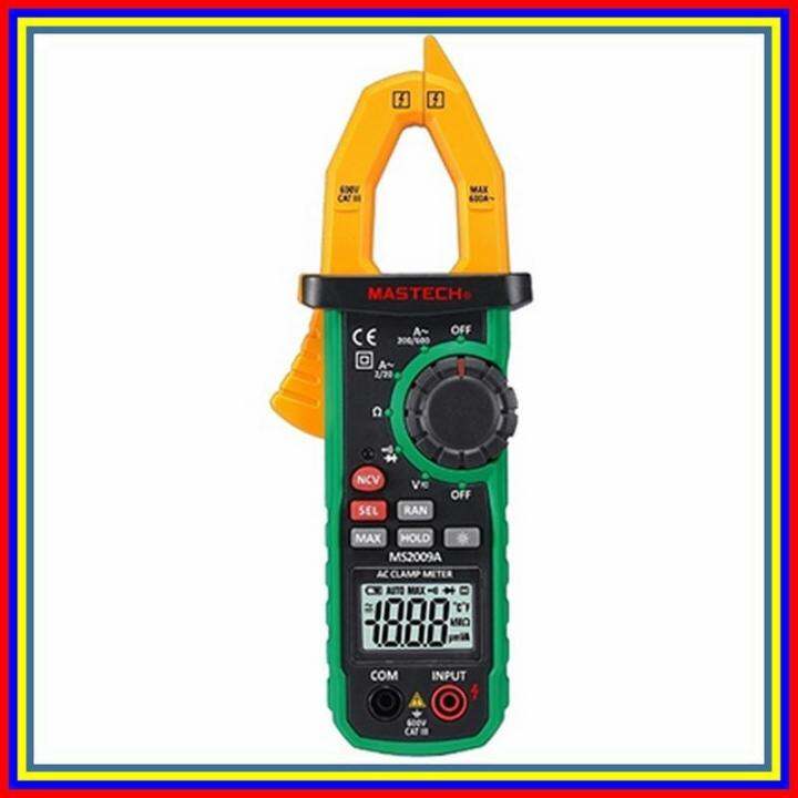 Clamp Meter Mastech Ms2009A Ac 600 Ampere Lazada Indonesia