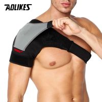 djustable Breathable Gym Sports Care Single Shoulder Support Back Brace Guard Strap Wrap Belt Band Pads Black Bandage Men Women