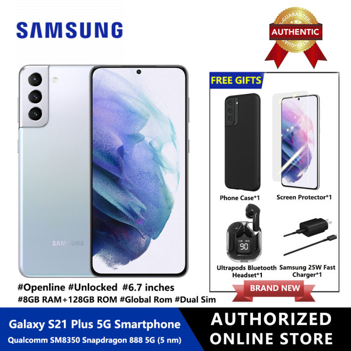 Samsung Galaxy S21 Plus S21+ 5G 128GB Unlocked SM-G996U 6.7 Phone SM-G996U  Used
