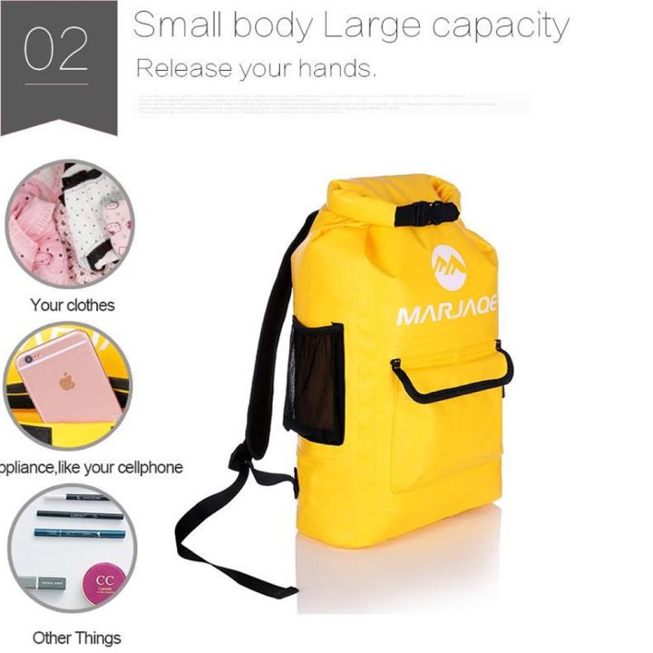 22l-marjaqe-waterproof-dry-bag-pack-sack-swimming-rafting-kayaking-river-trekking-floating-sailing-canoing-boating-water-resistance