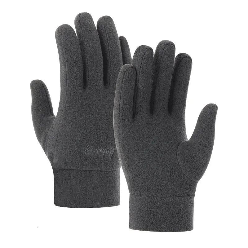 Men Winter Fleece Thermal Glove Motorcycle Thermal Warm Gloves