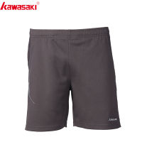 Kawasaki Summer Running Shorts Men 100 Polyester Quick Dry Fitness Workout Run Sports Gray Shorts for Male SP-S3651