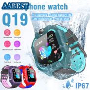 AAbest New Kids Smart Watch Q19 Children Smart Call Watch GPS Positioning