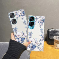 Phone Case เคส Honor90 Honor 70 90 Lite Honor X9a X8a X7a X9 X8 X7 X6 X5 4G 5G ยอดนิยมดอกไม้หลากสีเคสโทรศัพท์นิ่มโปร่งใสฝาหลัง2023