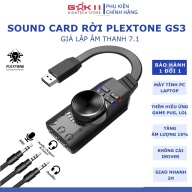Card Rời Âm Thanh USB Plextone GS3- Sound Card Âm Thanh 7.1 Cho Máy Tính PC - Chuyên Game - Phim thumbnail