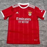 เสื้อกีฬาแขนสั้น ลายทีมชาติฟุตบอล Benfica Jersey 22-23 คุณภาพสูง ไซซ์ S-XXL