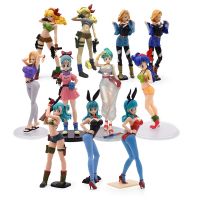 หุ่นอนิเมะดราก้อนบอล Bulma Vielah สาวๆกับ S PVC ตุ๊กตาขยับแขนขาได้18 Lazuli ของขวัญโมเดลของเล่นสะสม