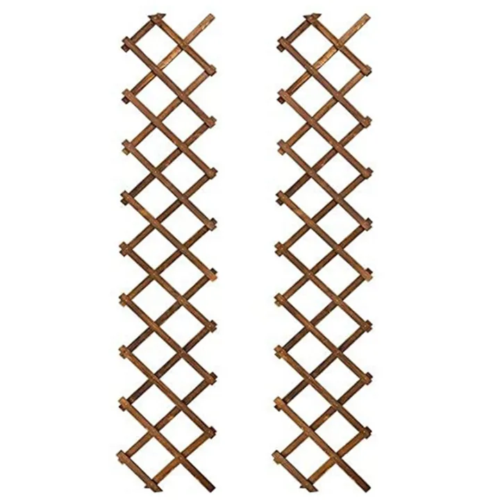 Wooden Lattice Wall Expandable Plant Garden Trellis for Climbing Plants