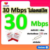 ซิมโปรเทพ 30-20-15-8-10-4  Mbps ไม่ลดสปีด เล่นไม่อั้น +โทรฟรีทุกเครือข่ายได้ แถมฟรีเข็มจิ้มซิม