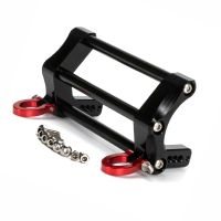 LCG Metal Front Bumper with Tow Hook for Axial SCX10 TRX4 1/10 RC Crawler Car DIY Upgrades Parts