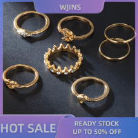 WJINS 13ชิ้น/เซ็ต Women STACK Ring เหนือ Knuckle Rings rtro การออกแบบเครื่องประดับที่เรียบง่าย