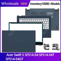 J72ใหม่สำหรับ SF514-54 Acer Swift 5สำหรับ SF514-54T SF514-54GT หน้าจอ LCD สำหรับแล็ปท็อปฝาหลังบานพับฝาปิดโน้ตบุคที่พักแขนเคสด้านล่างกรอบ B C D