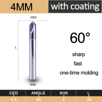 【✴COD✴】 chenguang Ucheer 1ชิ้น2ขลุ่ย Hrc45ทังสเตนคาร์ไบด์เครื่องตัดมิลลิ่งลบมุม Cnc End Mill เครื่องมือลบคมสำหรับงานโลหะ