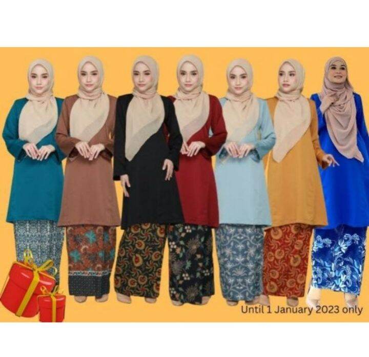 BATIK BAIDURI KURUNG PAHANG CORAK BATIK STARINA | Lazada