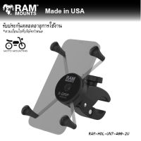 RAM MOUNTS (ชุด)ตัวจับมือถือ X-Grip® พร้อมฐานแบบหนีบ RAM-HOL-UN7-400-2U