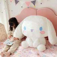 Sanrio หมอนตุ๊กตาตุ๊กตานั่งขนาดใหญ่สำหรับสุนัขมีหูใหญ่รูปการ์ตูนอะนิเมะน่ารัก Cinnamoroll ของเล่นของขวัญวันเกิดเด็ก