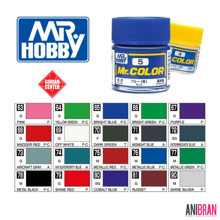 Mr Hobby 10Ml Mr Color C63 - C90 Model Kits Custom Paint | Lazada