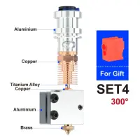 3d อะไหล่เครื่องพิมพ์โลหะทั้งหมด Nf ภูเขาไฟอัจฉริยะอัพเกรด V2.0 J Hotend 1.75มม. ชุดเครื่องอัดรีดสำหรับ V6 3 Prusa Mk3 Ddg