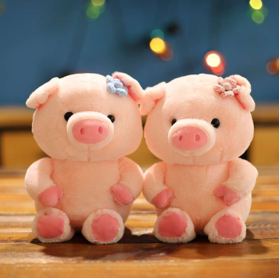 ตุ๊กตาหมู  ตุ๊กตาน่ารัก  pig  ตุ๊กตาแจกเด็ก ตุ๊กตา23-25cm พร้อมส่งจากไทย