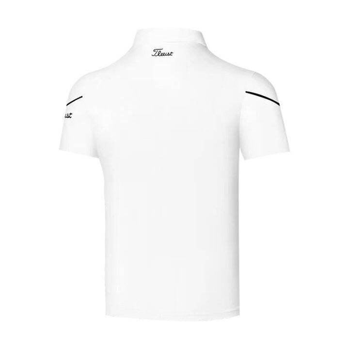 golf-clothing-mens-outdoor-sportswear-short-sleeved-breathable-perspiration-t-shirt-polo-shirt-summer-new-style-j-lindeberg-xxio-mizuno-le-coq-g4-ping1-castelbajac-odyssey