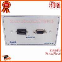 ??HOT!!ลดราคา?? หน้ากากเต้ารับแบบเหล็ก Outlet HDMI / VGA ติดในผนัง 12Cm*7Cm ##ชิ้นส่วนคอม อุปกรณ์คอมพิวเตอร์ เมนบอร์ด หน้าจอ มอนิเตอร์ CPU เม้าท์ คีย์บอร์ด Gaming HDMI Core Laptop