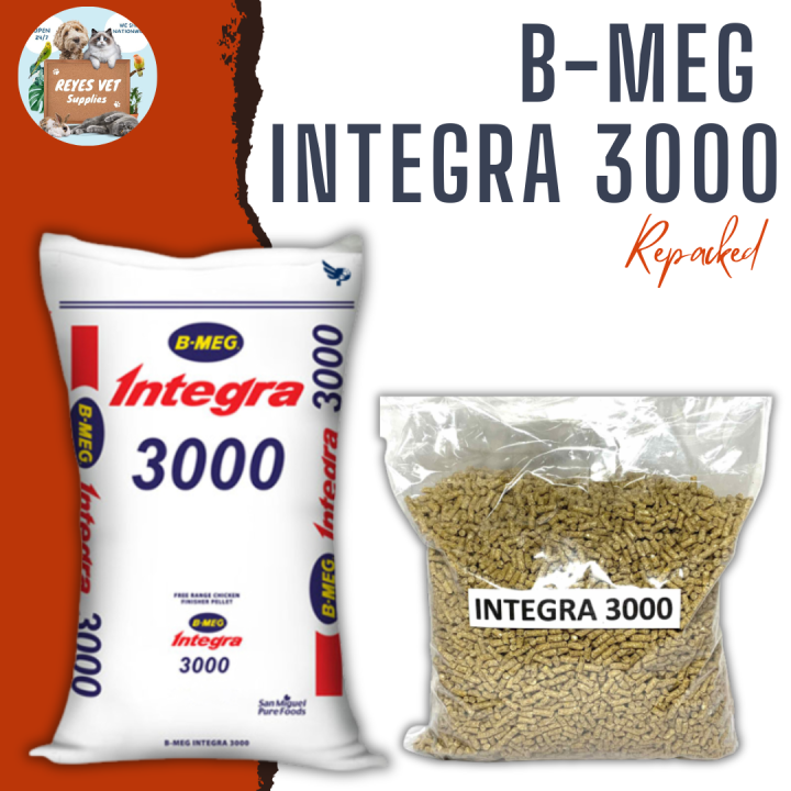 [VET SUPPORT] 1kg B-MEG Integra 3000 Free Range Chicken Finisher Pellet ...