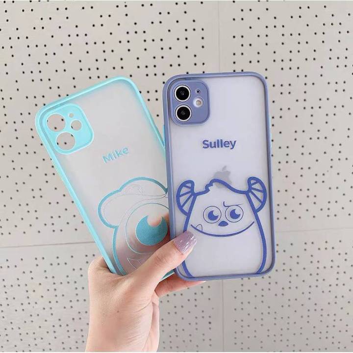 เคสขอบสี-เคสกันรอยกล้องการ์ตูน-6-7-8-11-pro-max-x-xr-xs-max-ขึ้นไป-835