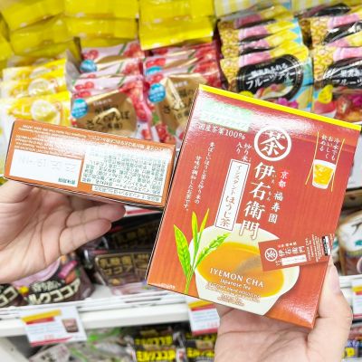 ❤️พร้อมส่ง❤️   ☕️  IYEMON Hojicha instant roasted green tea 30 sticks  ชาสำเร็จรูป 🇯🇵 Made in Japan 🇯🇵 🔥🔥🔥