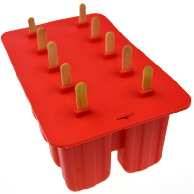 4 10 Cavity Popsicle Silicone Molds Food Grade Homemade Kitchen Silicone Popsicle Mold Ice Pop Cream Maker BPA Free