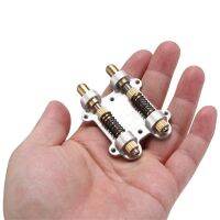 2X Guitar Brass Double Tremolo Bridge Stabilizer Stopper Stabilizing Device Arming Adjuster Tremsetter ESP Style