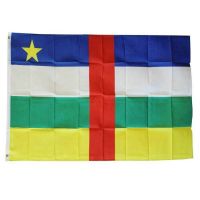 ZXZ 90x150cm Central African Republic Africa National Flag indoor outdoor decoration