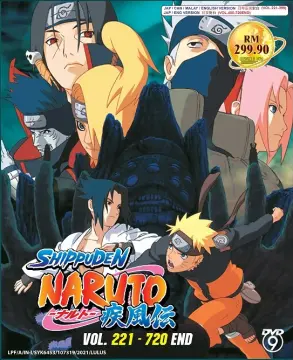 Anime DVD Boruto: Naruto Next Generations Vol. 280-293 Ending ENG