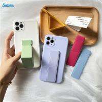 สติกเกอร์แม่เหล็กติดหลังโทรศัพท์ แบบดึงนิ้วมือ สีพื้น แบบสร้างสรรค์ แบบตั้งโต๊ะ
