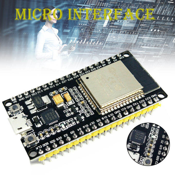 Idealhere New ESP-32 ESP32S Development Board 2.4GHz WiFi+Bluetooth ...