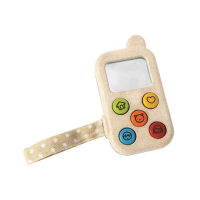 PLANTOYS MY FIRST PHONE ของเล่นไม้ แปลนทอยส์ โทรศัพท์เครื่องแรกของฉัน (12m+)