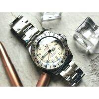 นาฬิกา OceanX SMS-GMT-232 (สไตล์ Vintage Explorer GMT เครื่อง Swiss Quartz)