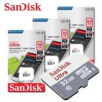 SanDisk Ultra Micro SD Memory Card 100MB/s Class 10 ขนาดความจุ 16/32/64/128 GB สินค้าใหม่ขอแท้ มีประกันศูนย์7ปี