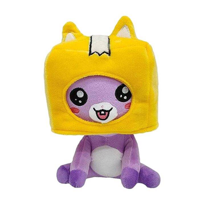 [HM] Foxy And Boxy Plush Dool Toy - Lankybox Removable Cartoon Robot ...