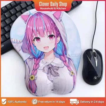 Cute Anime Music Girl Mouse Pad - Large Keyboard Pad For Gaming & Computer  Use - Non-slip Rubber Mousemat - Temu Australia