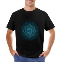 Kaus Mandala Snowflake Kaus Putih Anak Laki-Laki Pakaian Estetika Pria Kaus Untuk Pria Pak S-4XL-5XL-6XL