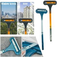 【hot】♟■◄  Glass Cleaning Tools Double-sided Telescopic Rod Window Cleaner Mop Squeegee Handle kitchen Accessories