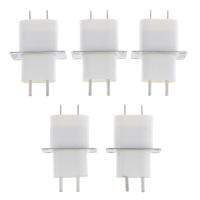 Sissi 5Pcs อิเล็กทรอนิกส์แมกนีตรอนเตาไมโครเวฟ4 Filament Pin Sockets Converter Home