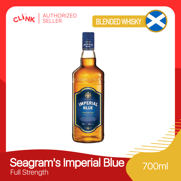 Seagrams Imperial Blue Full Strength Imported Blended Whisky 700ml