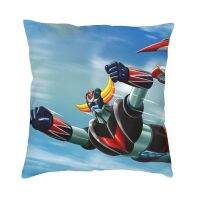 [FAZOZO Home Textile Store] ยูเอฟโอหุ่นยนต์ Goldrake นอร์ดิกปลอกหมอนห้องนอนตกแต่ง Grendizer อะนิเมะมังงะเก้าอี้เบาะ45x45เซนติเมตร3D พิมพ์ปลอกหมอน