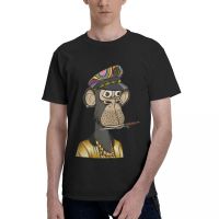 Bored Ape Yacht Club #8135 T Shirts Men Nft Awesome Tshirt Short Sleeve Cool 100% Cotton T-Shirts Gift Idea Top Tees