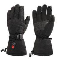 M/L/XL/2XL/3XL Winter Electric Heated Gloves Motorcycle Touch Screen Battery Powered Waterproof Gloves Heating Gloves Windproof