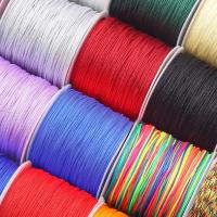 【YD】 1 Roll Woven Thread Jewelry Beaded Accessories Material Necklace Cord Length 50m