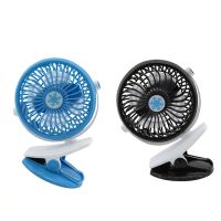 Portable Mini USB Fan 360 degree Rotation Clip Fan ABS 4 blades light weight USB Rechargeable Desk Cooling Fan For Home Office