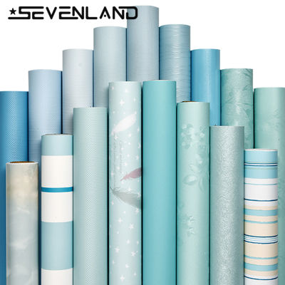 Sevenland 100cmx60cm Self adhesive PVC Waterproof Wallpaper Home Decor For Living Room Bedroom Background Wall Stickers