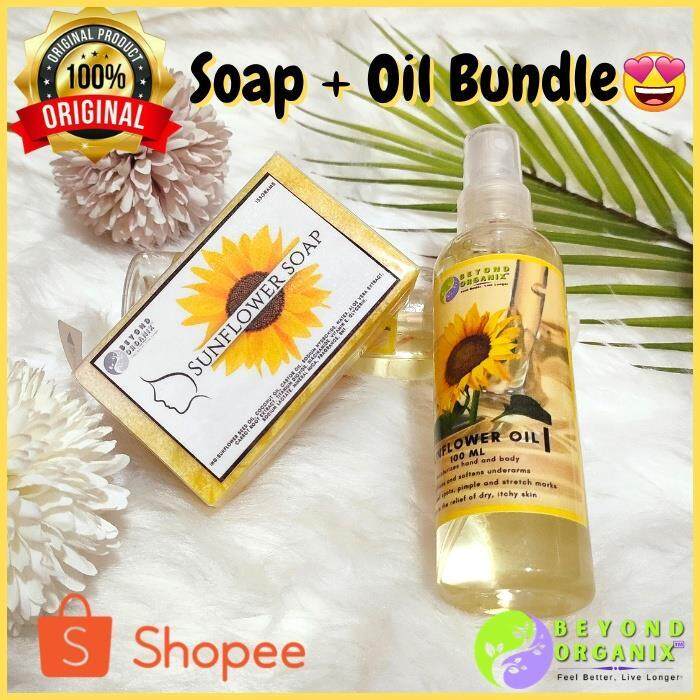 100 Pure SUNFLOWER OIL SOAP Duo legit (Inguinal and armpit lightener